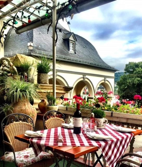 Außenbereich | © Landhotel Becker