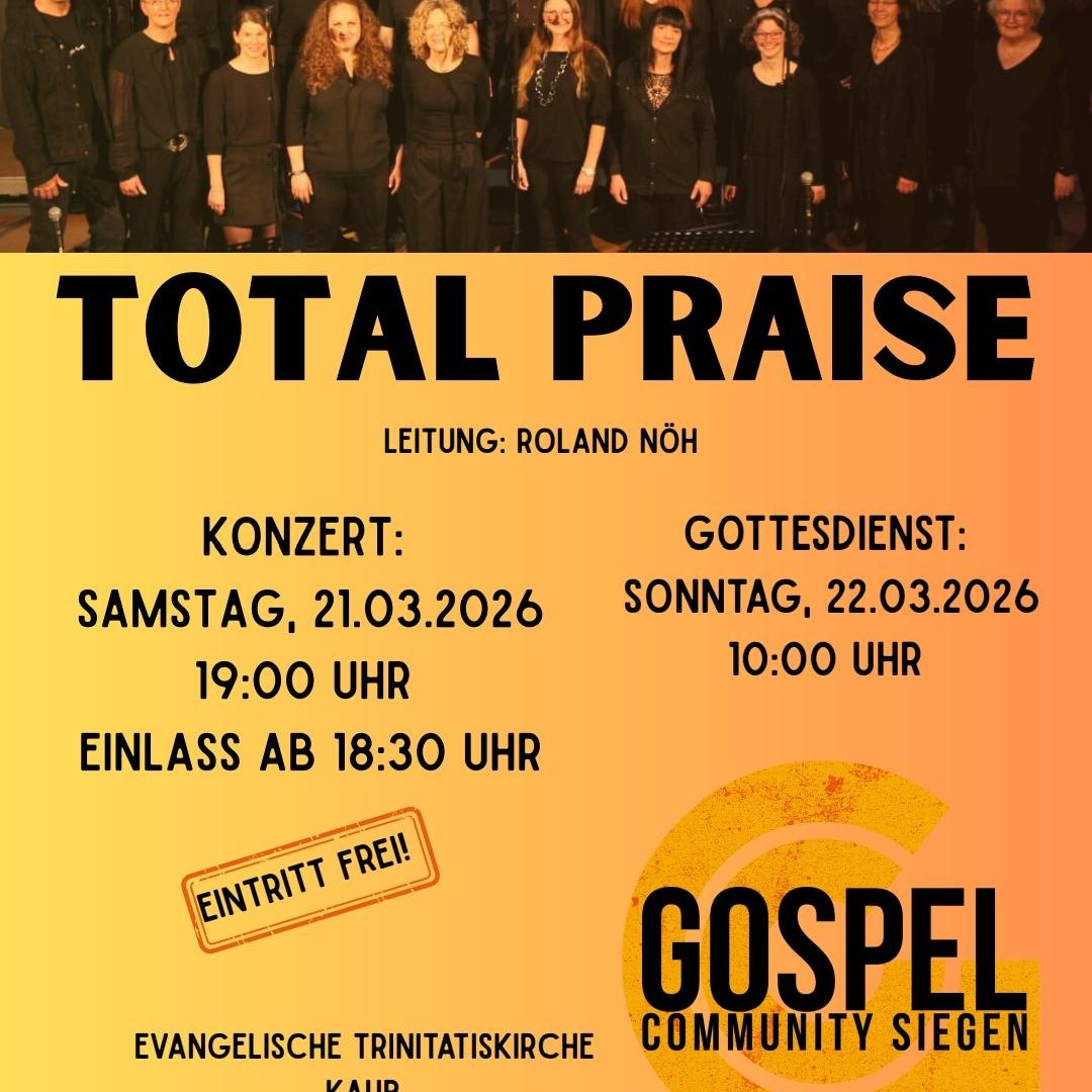 Plakat | © Gospel Community Siegen Plakat | © Gospel Community Siegen
