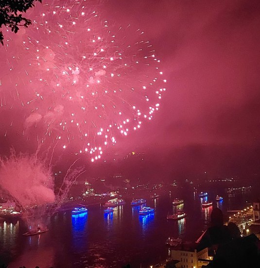 Rhein in Flammen 2025 | &copy; Quelle Loreley Touristik GmbH