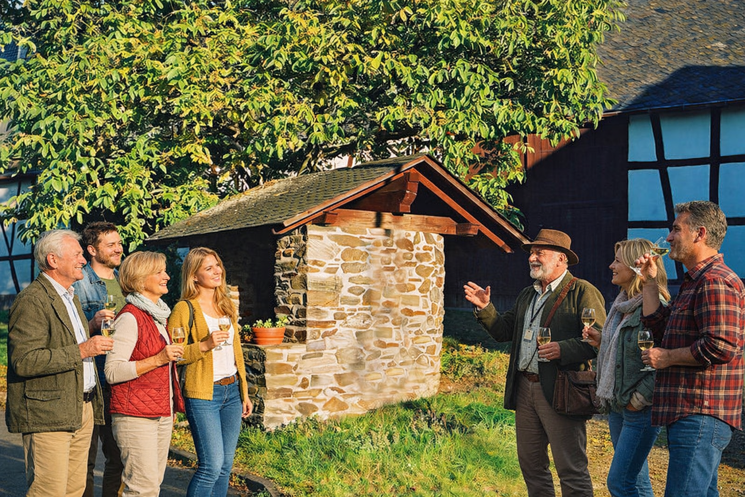 Symbolbild_Brunnentour | © Kubat_mit_KI_ergänzt Symbolbild_Brunnentour | © Kubat_mit_KI_ergänzt