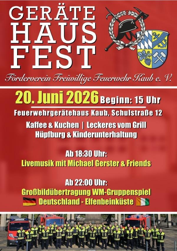 Gerätehaus Fest | © Feuerwehr Kaub Gerätehaus Fest | © Feuerwehr Kaub