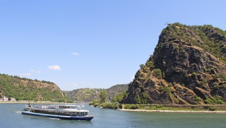 Loreley-Linie Loreleyfelsen | © Loreley-Linie