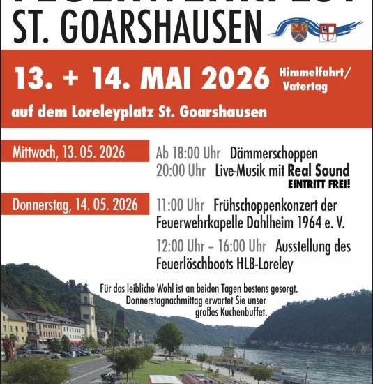 Feuerwehrfest | © Förderverein der Fr.Feuerwehr St. Goarshausen Feuerwehrfest | © Förderverein der Fr.Feuerwehr St. Goarshausen