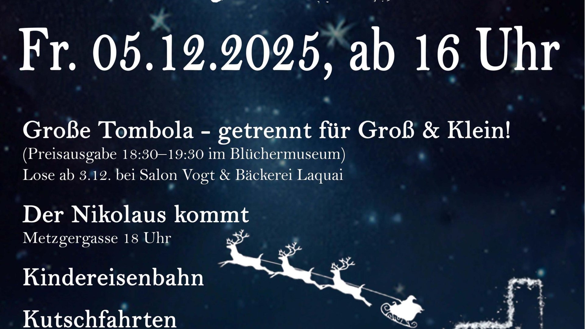 Plakat_Nikolausmarkt | © Stadt Kaub Plakat_Nikolausmarkt | © Stadt Kaub