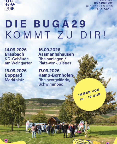 Plakat Roadshow | © Buga GmbH Plakat Roadshow | © Buga GmbH
